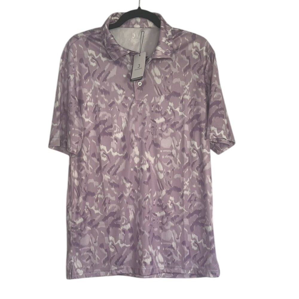 Men's JOYMASAR Short Sleeve Performance‎ Print Golf Shirt Size Medium - Picture 4 of 8